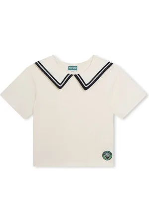 Kenzo T-shirt con colletto alla marinara