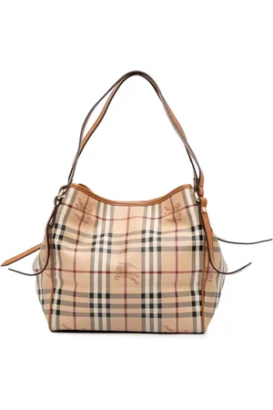Burberry Borsa tote Haymarket Check in tela cerata Canterbury 2010-2017