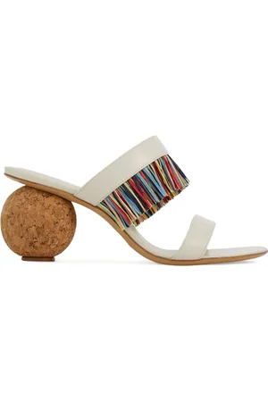 Salvatore Ferragamo Sandali con frange 75mm