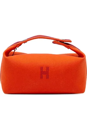 Hermès Trousse Bride A Brac piccola in tela Toile 2020-2024