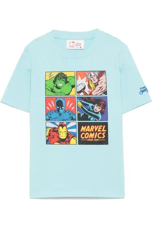 MC2 SAINT BARTH X Marvel Comics T-shirt con stampa cartoni