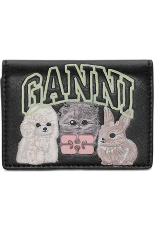 Ganni Portafoglio con stampa