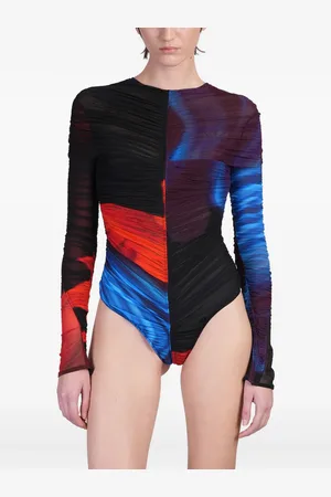 MUGLER Body a fiori