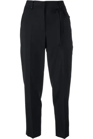 SEVENTY BY SERGIO TEGON Pantaloni sartoriali crop a vita alta