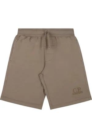 C.P. Company Shorts con logo ricamato