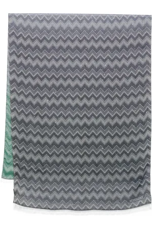 Missoni Sciarpa con motivo a zigzag