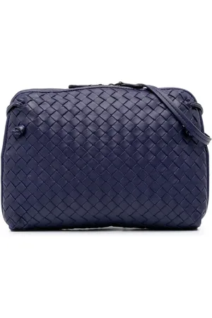 Bottega Veneta Borsa a tracolla con design Intrecciato Nodini media in nappa 2012-2024