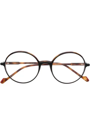Etnia Barcelona Occhiali tondi con effetto tartarugato