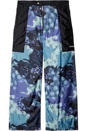 OFF-WHITE Cargo Samurai con stampa camouflage