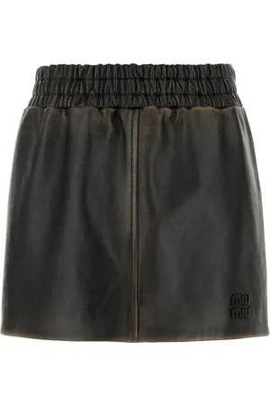 Miu Miu Minigonna in pelle