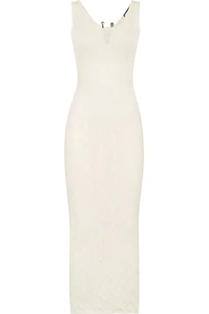Philipp Plein Abito midi con monogramma
