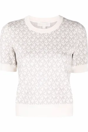 Michael Kors Top con logo jacquard