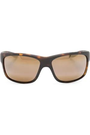 Maui Jim Occhiali da sole squadrati con effetto tartarugato
