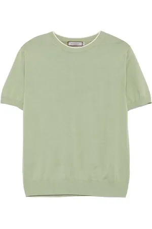 CANALI T-shirt in maglia fine
