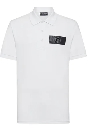 Philipp Plein Polo con placca logo