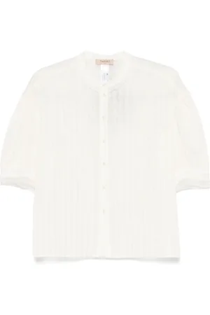 Twin-Set Camicia con effetto metallizzato