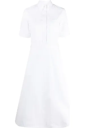 Thom Browne Chemisier svasato a maniche corte