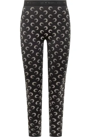Marine Serre Leggings Recycled Strass