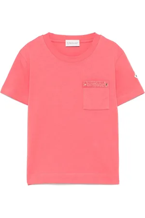 Moncler T-shirt con applicazione logo