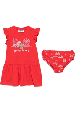 Moschino Abito con stampa grafica