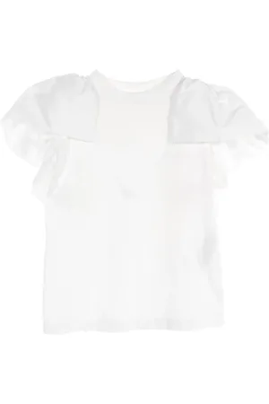 Alexander McQueen T-shirt con ruches anni 2010