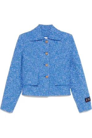 Patou Giacca crop in tweed