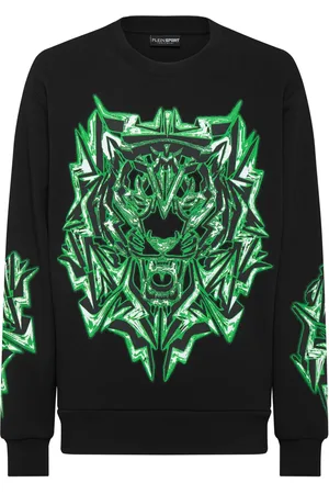 Philipp Plein Felpa con stampa grafica