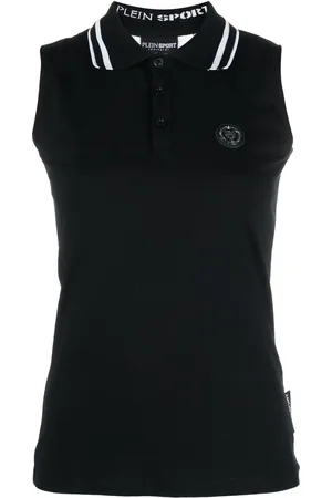 Philipp Plein Canotta con colletto stile polo