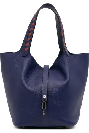 Hermès Borsa a mano Tressage Picotin Lock 22 in pelle Epsom 2018