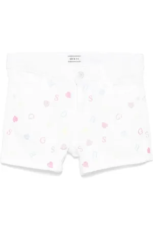 Guess Shorts denim con ricamo