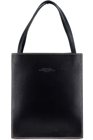 Hermès Borsa a mano Lucy MM in pelle Box Calf 1998