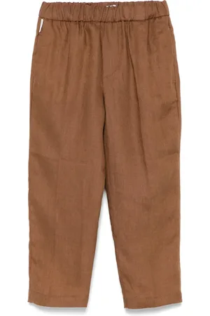 MICHAEL COAL Pantaloni in lino