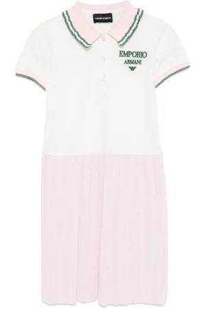 Emporio Armani Abito con logo ricamato