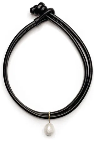 Mizuki Collana di perle Sea of Beauty in giallo 14kt