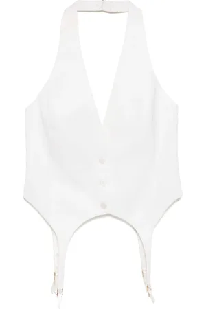 Kiki de Montparnasse Gonna stile giarrettiera con pizzo