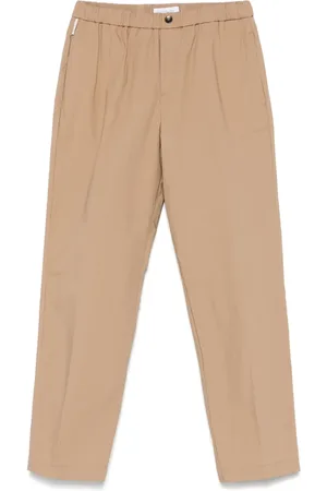 MICHAEL COAL Pantaloni con vita elasticizzata