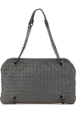 Bottega Veneta Borsa a spalla in nappa con motivo Intrecciato Duo 2012-2025