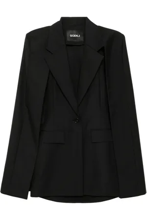 GOEN.J Blazer con revers classici