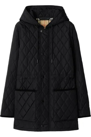 Burberry Piumino trapuntato con cappuccio