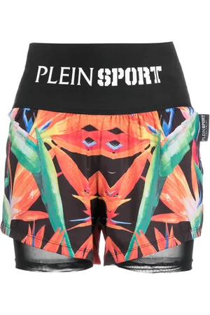 Philipp Plein Shorts sportivi a fiori