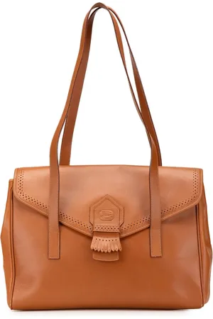 Burberry Borsa a spalla in pelle con battente XX secolo