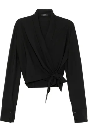 GOEN.J Blusa con scollo a scialle