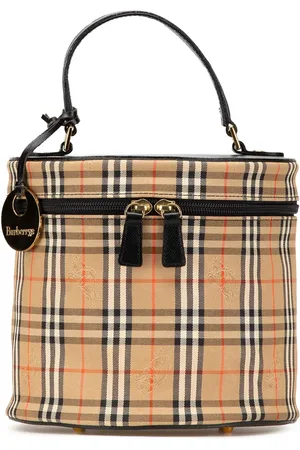 Burberry Borsa da viaggio Haymarket Check in tela XX secolo