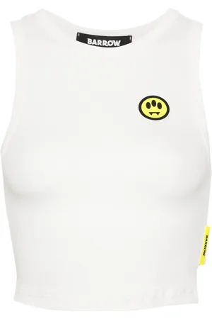 BARROW Top crop con stampa