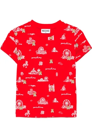 Moschino T-shirt con stampa grafica