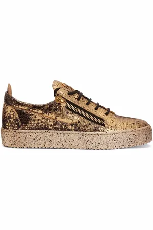 Giuseppe Zanotti Sneakers Frankie effetto coccodrillo