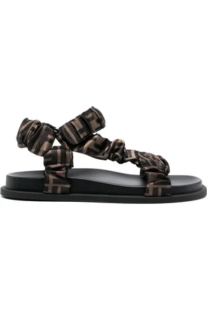 Fendi Sandali FF con stampa