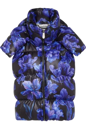 Philipp Plein Gilet imbottito con stampa