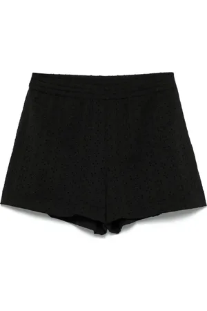 FISICO Shorts in pizzo sangallo