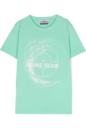 Stone Island T-shirt con motivo Compass
